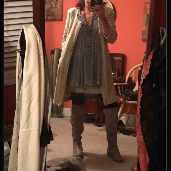 La Fee Maraboutee Fringe Mini Skrt Lng Jacket Suit - Picture 6 of 8